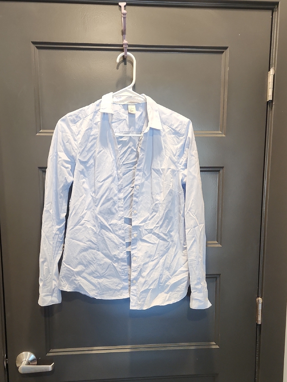 H&M Light Blue Men's Dress Shirt - Classic Button-Down